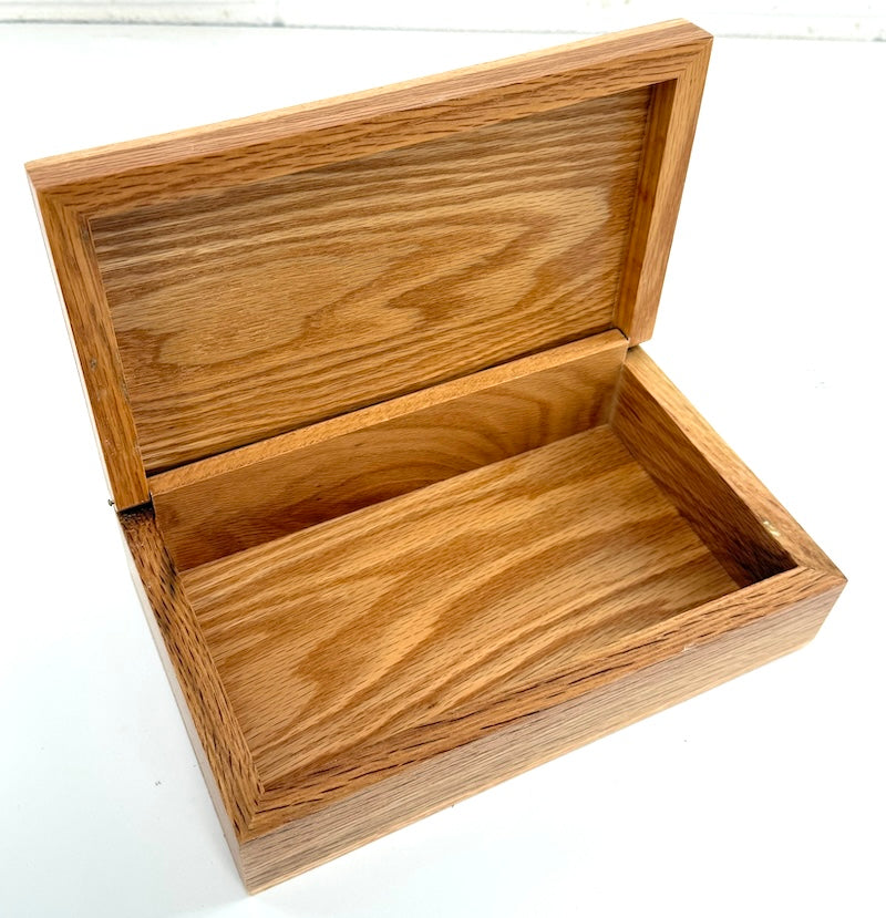 Available now Oak box 8.5x4.5x2 - TreeToBox