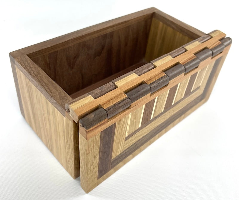 Available now Custom wooden 2 hinged lid box - TreeToBox