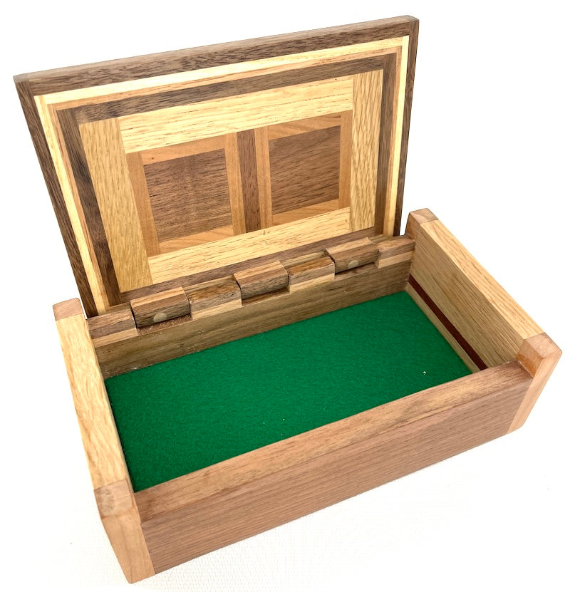 Available now Custom wooden hinged box - TreeToBox