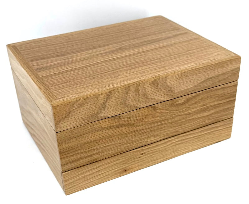 Available Now Doublewide wooden Recipe box - TreeToBox