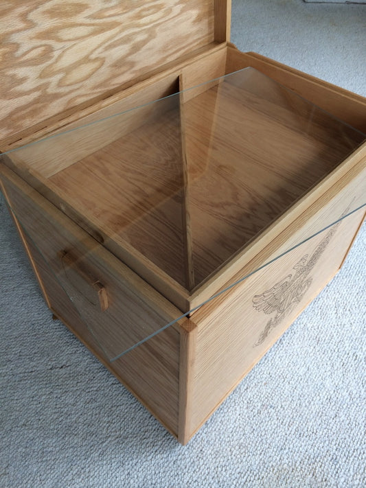 Wooden Flag Display Keepsake Box (Base price shown) - TreeToBox