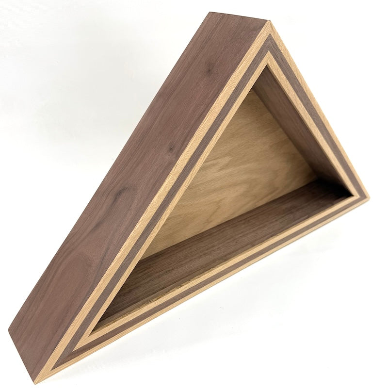 Available now Wooden Flag Display case - TreeToBox