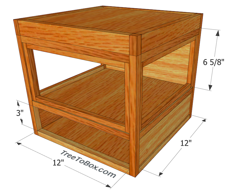 Plans for USCG Wooden Hat Box - TreeToBox