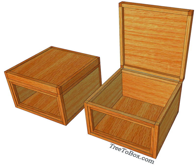 Plans for USCG Wooden Hat Box - TreeToBox