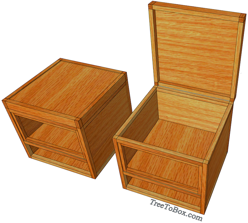 Plans for USCG Wooden Hat Box - TreeToBox