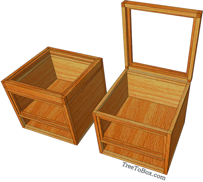 Plans for USCG Wooden Hat Box - TreeToBox