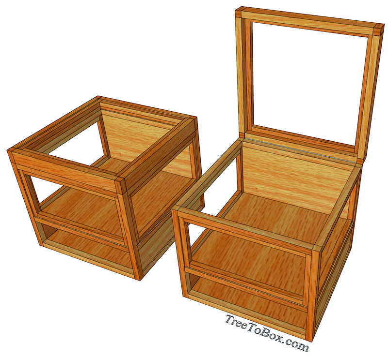 Plans for USCG Wooden Hat Box - TreeToBox