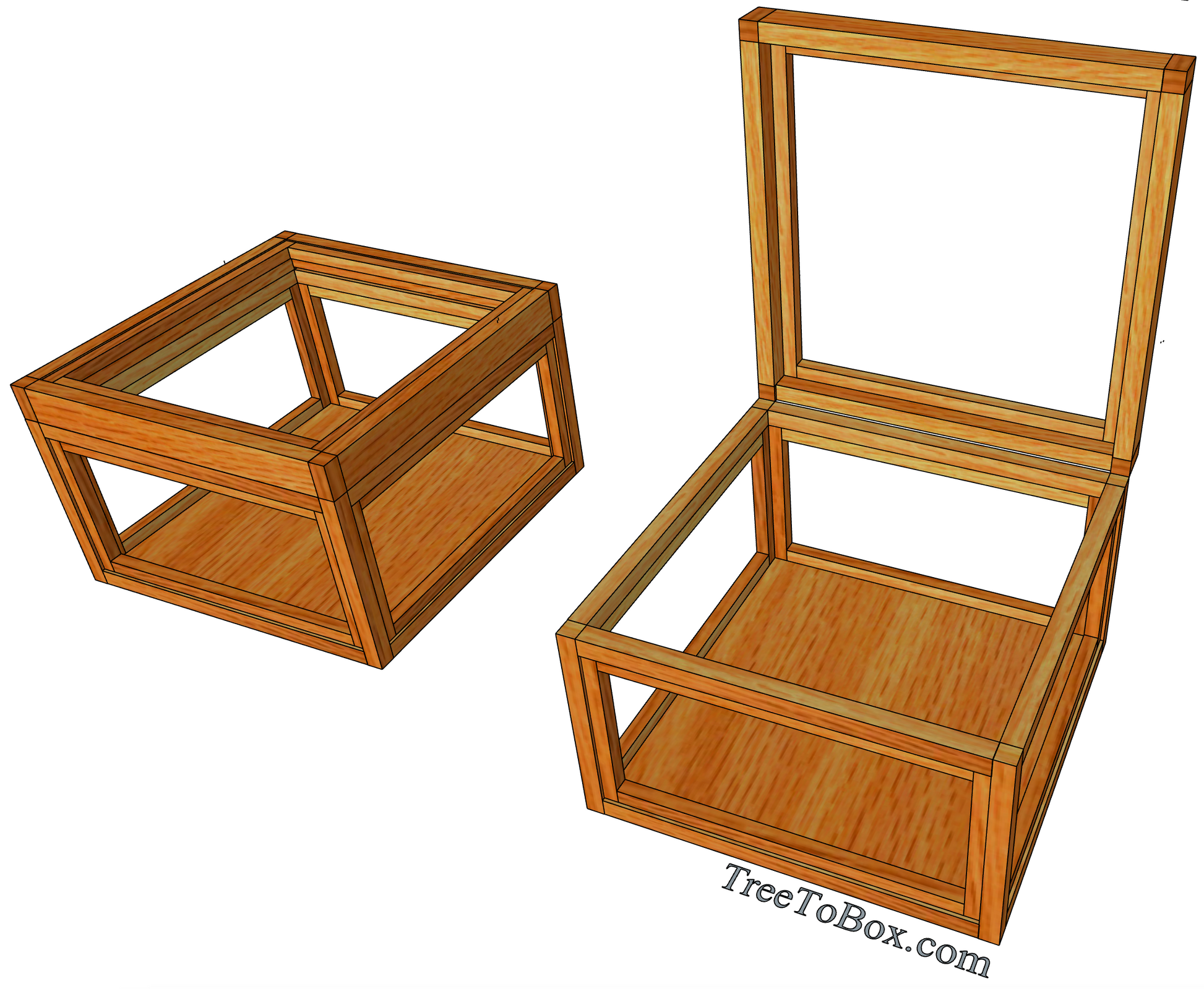 Plans for USCG Wooden Hat Box - TreeToBox
