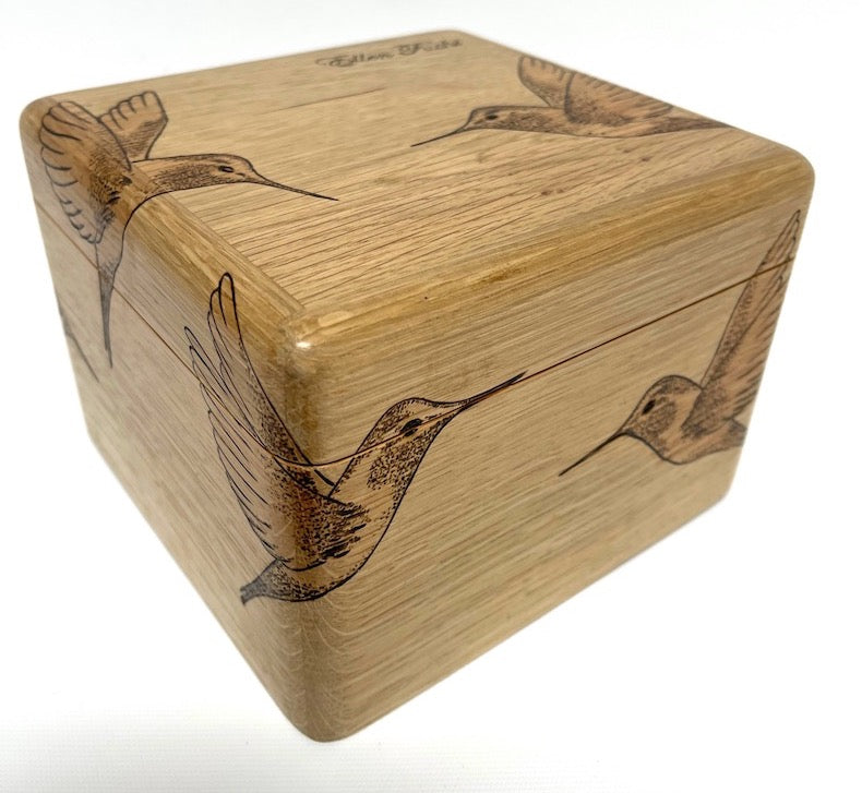 Heirloom wooden Recipe box (Base price shown) - TreeToBox