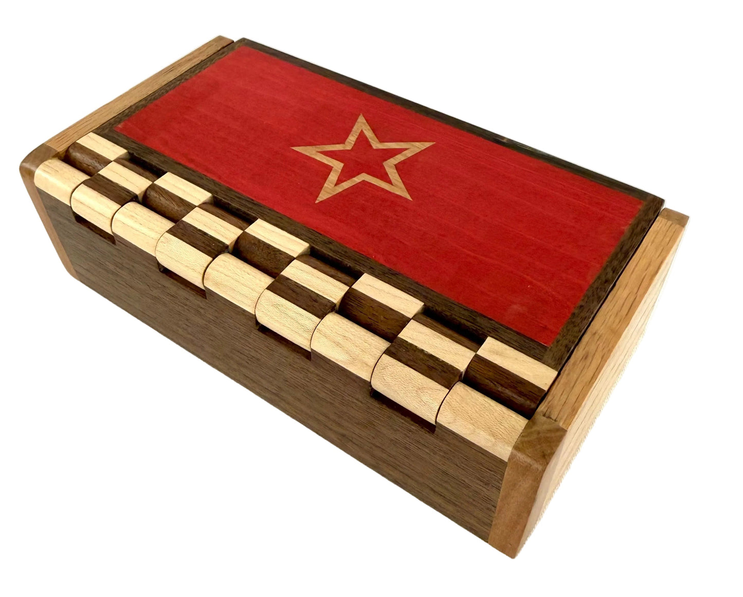 Inlaid Star Box - TreeToBox