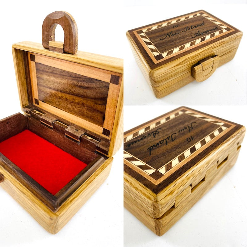 Small Custom wooden box<p><h5><span style="color: #2b00ff;">(Base price shown) - TreeToBox