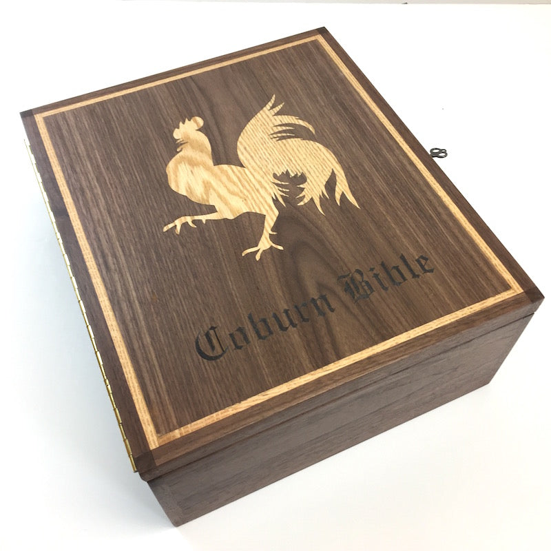 Custom wooden Bible box - TreeToBox