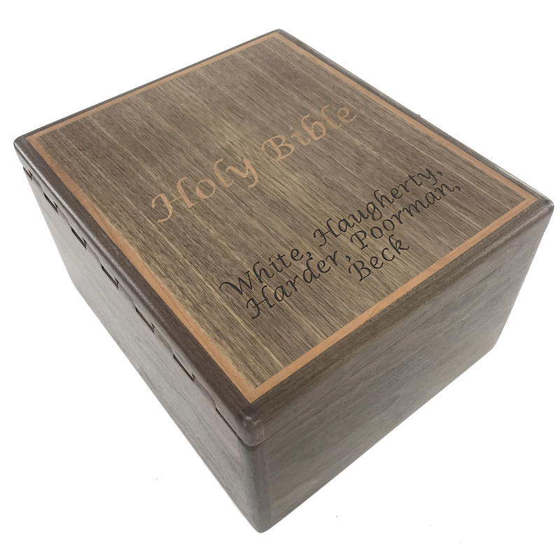 Personalized Bible box - TreeToBox