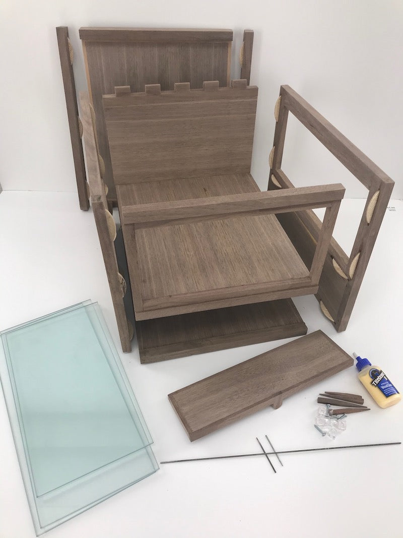 Wooden USCG Hat box kit