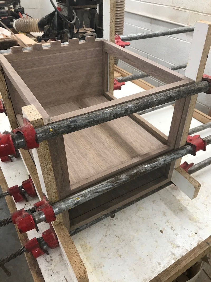 Wooden USCG Hat box kit