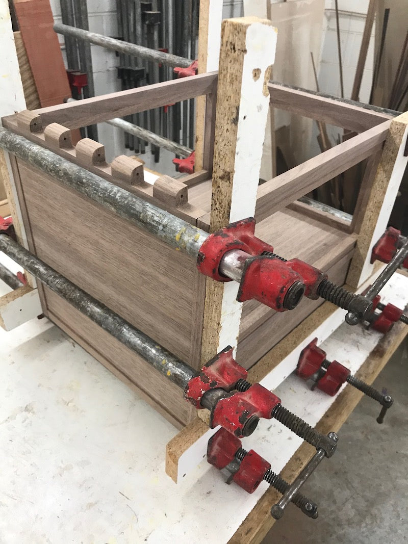 Wooden USCG Hat box kit