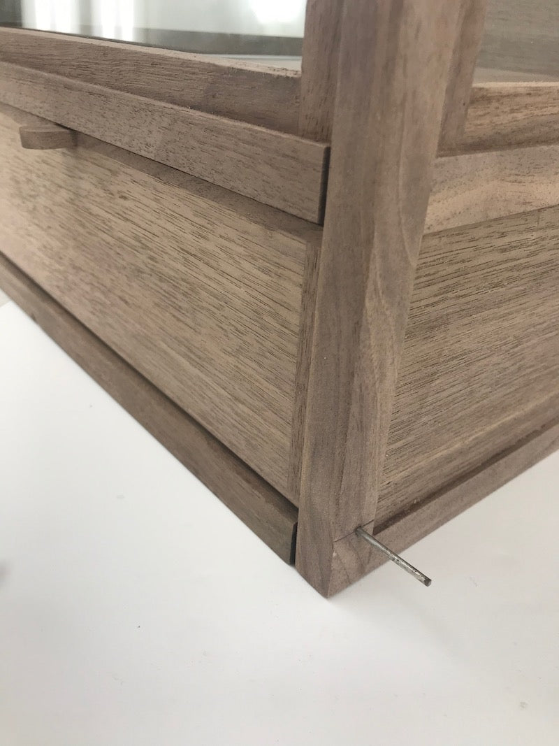 Wooden Coast Guard Chief Hat Box kit