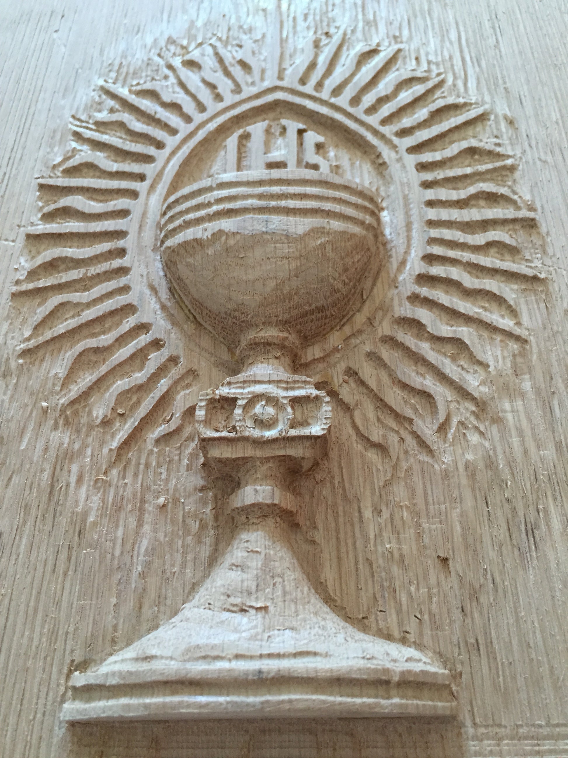 Carved wooden tabernacle