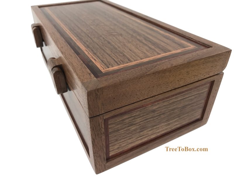 Custom wooden keepsake box