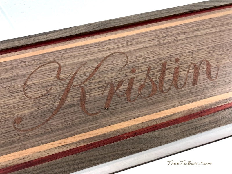 Custom Wooden Keepsake box - TreeToBox