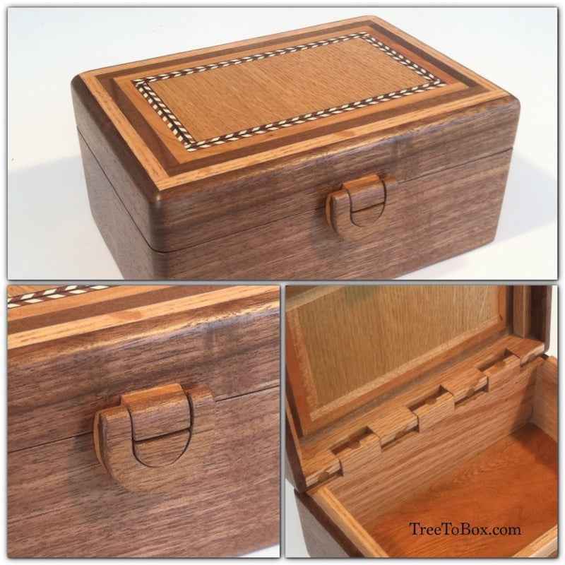 Custom wooden box (Base price shown)