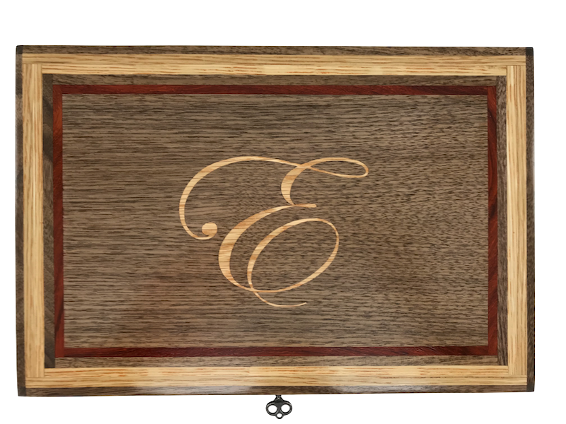 Custom wooden Recipe box