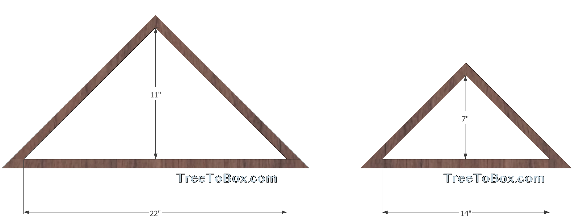Custom Wooden Flag Display Case<p><h5><span style="color: #2b00ff;">(Base price shown) - TreeToBox