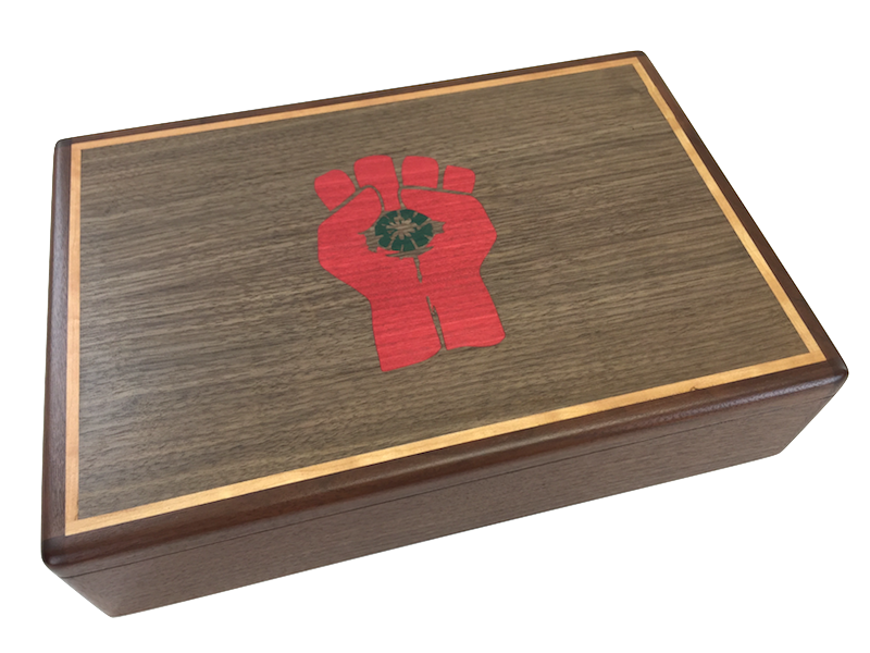Custom wooden Gun box - TreeToBox