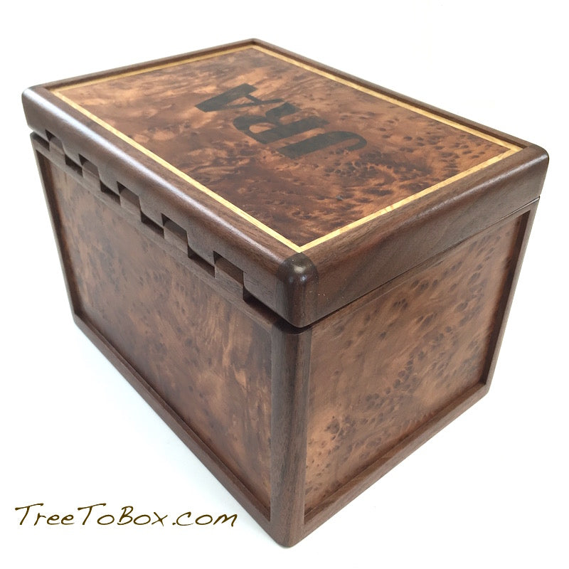 Custom wooden Gun box - TreeToBox