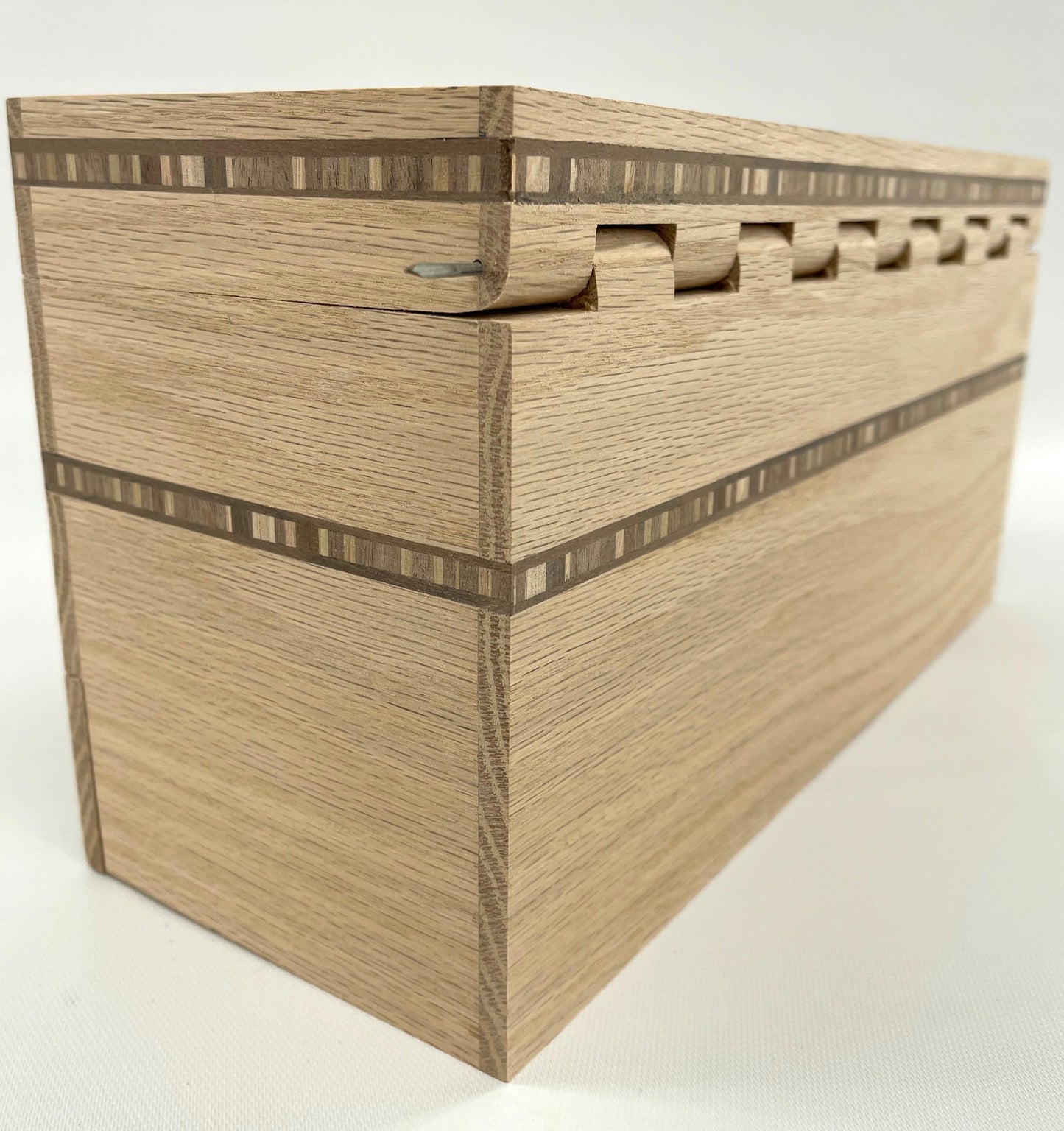Available Now Doublewide wooden Recipe box - TreeToBox