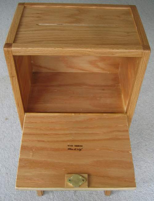 Wooden Prayer box with stand - TreeToBox