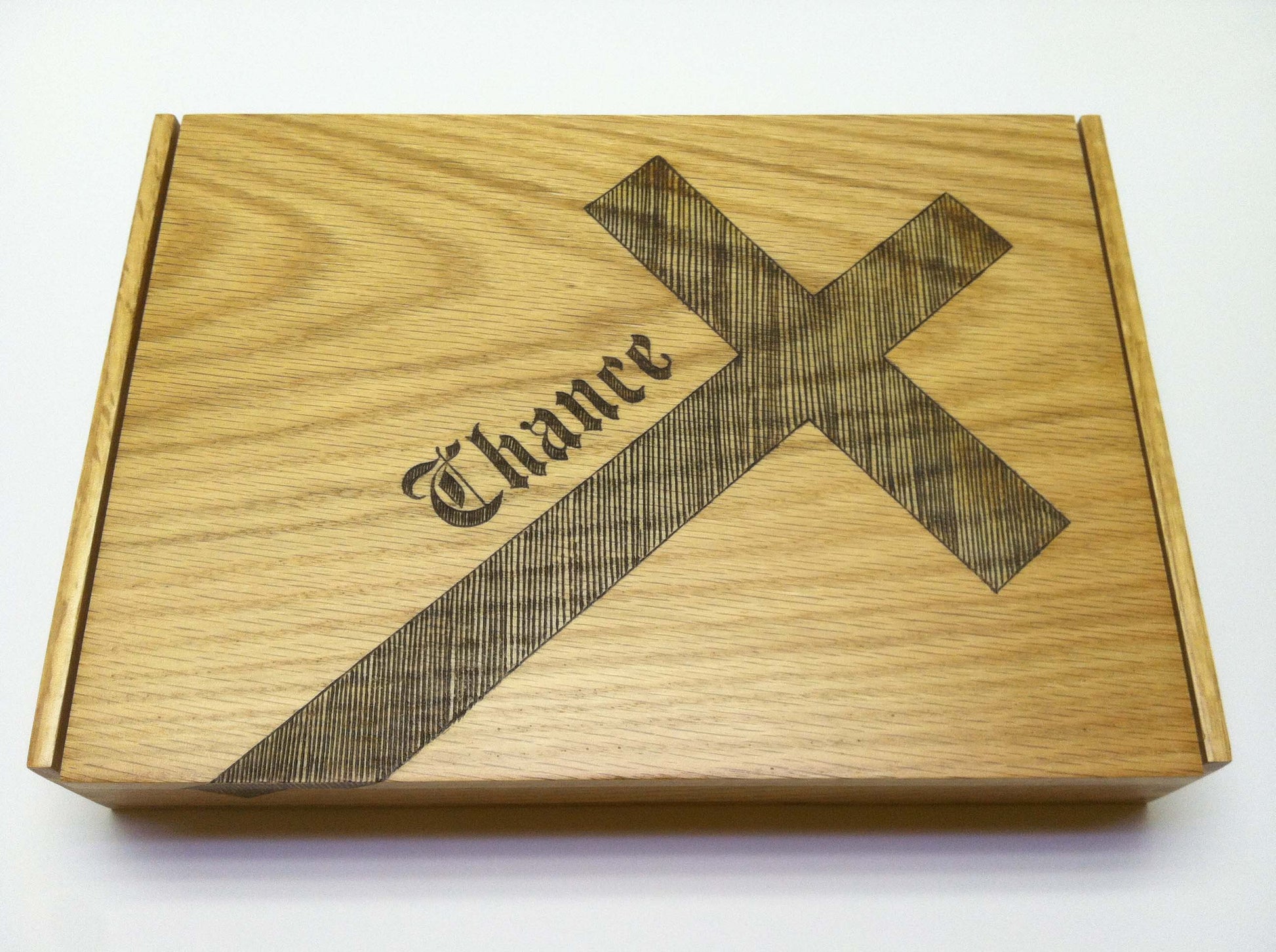 Available now Oak box 10-3/8" x 6-5/8" x 1-3/8" - TreeToBox