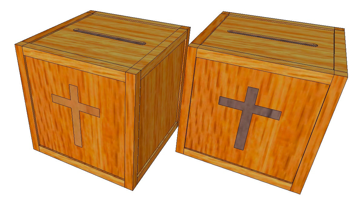 Wooden Prayer box - TreeToBox