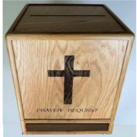 Wooden Prayer box - TreeToBox