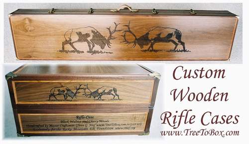 Design a Custom Wooden Rifle case - TreeToBox