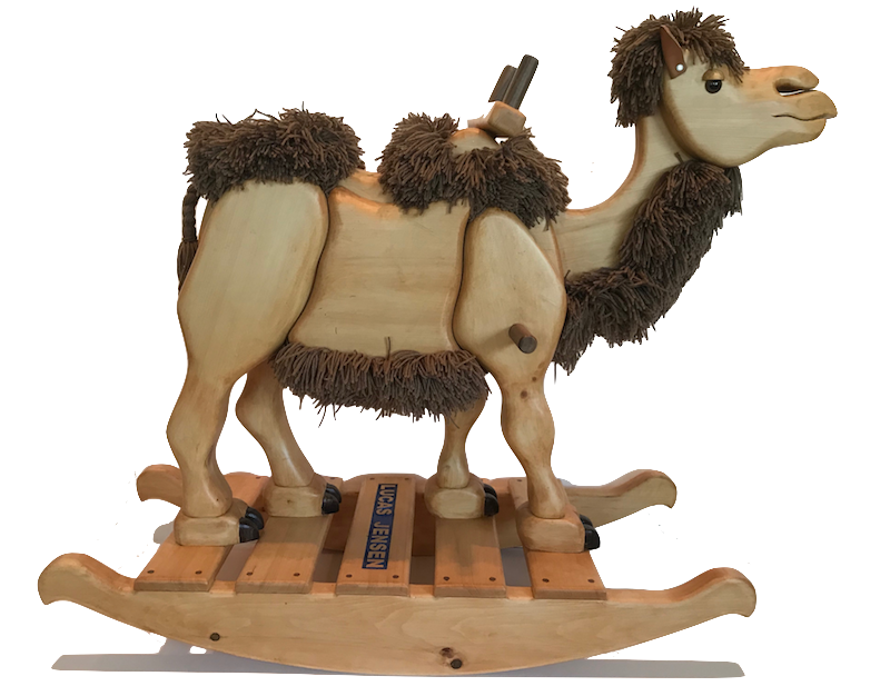 Wooden Rocking Camel - TreeToBox