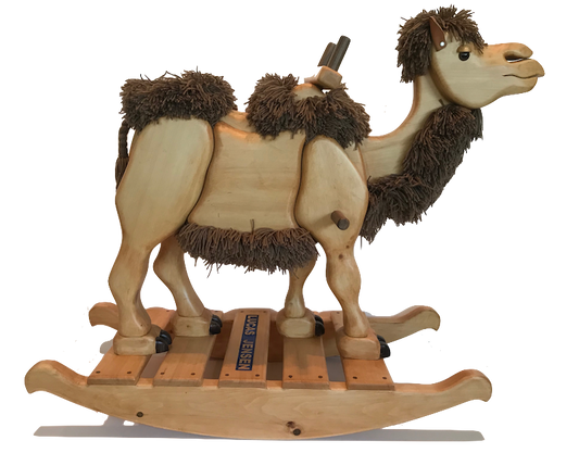 Wooden Rocking Camel - TreeToBox