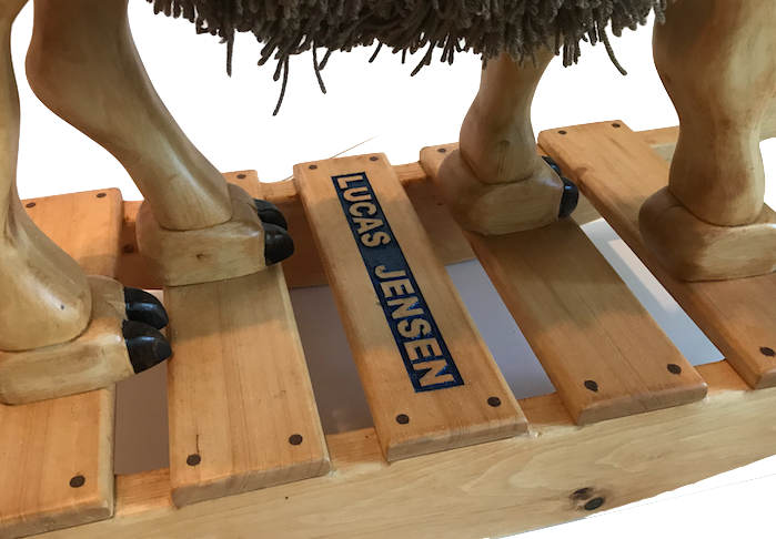 Wooden Rocking Camel - TreeToBox