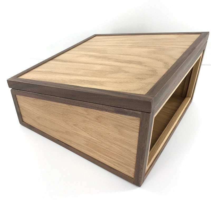 Wooden Military Hat Box - TreeToBox