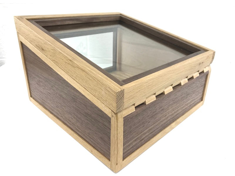 Wooden Coast Guard Chief Hat Box