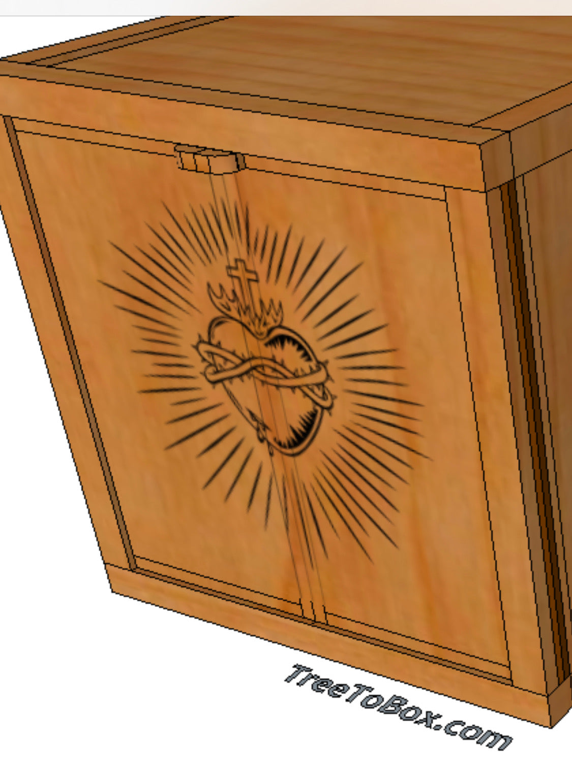 Custom Wooden Tabernacle - TreeToBox