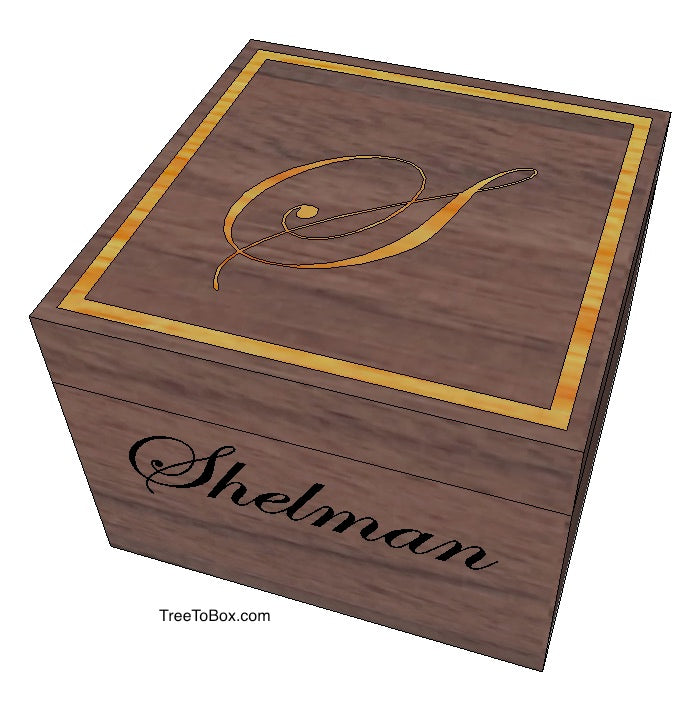 Custom wooden box - TreeToBox