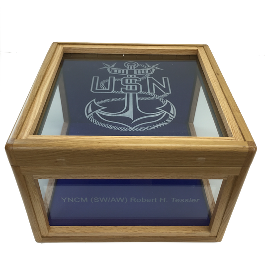 US Navy Hat Box - TreeToBox