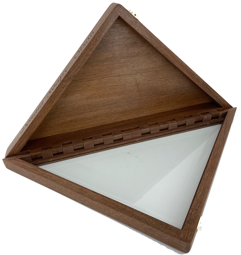 Custom Wooden Flag Display case - TreeToBox