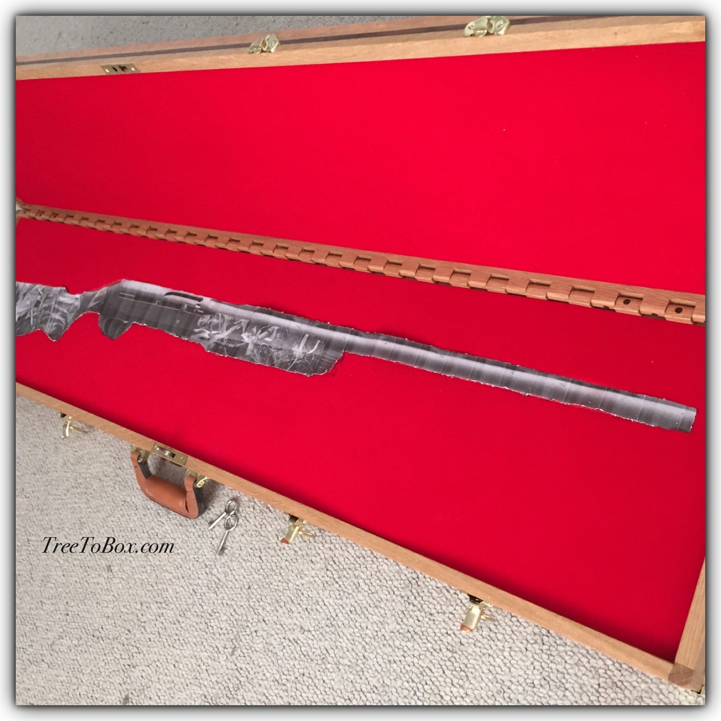 Wooden Rifle case - TreeToBox