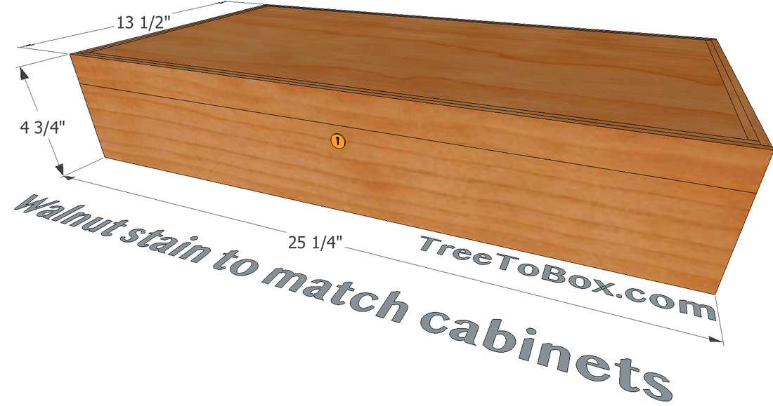 Custom wooden box