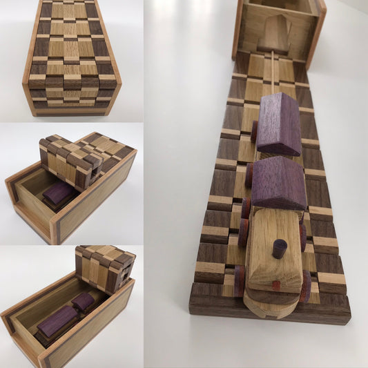 SOLD - Available now 9 Hinge train box