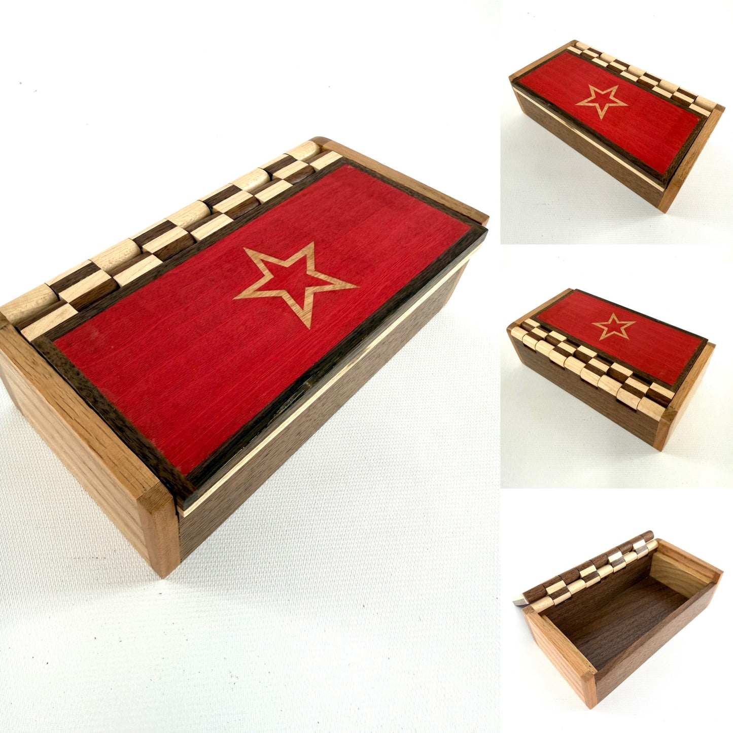 Inlaid Star Box - TreeToBox