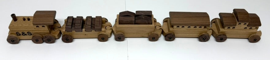 Wooden Toy Train sets