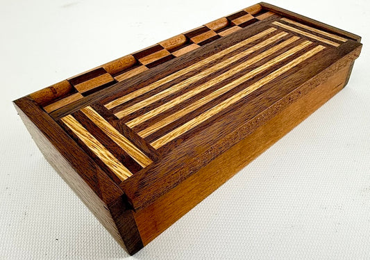 Available now small double spline wooden box (ships in 1-2 weeks)
